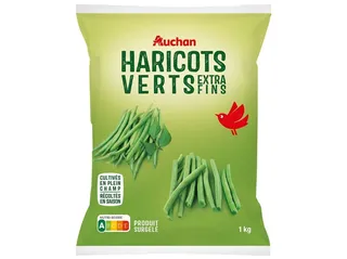 Feijão verde Auchan extra fino 1 kg