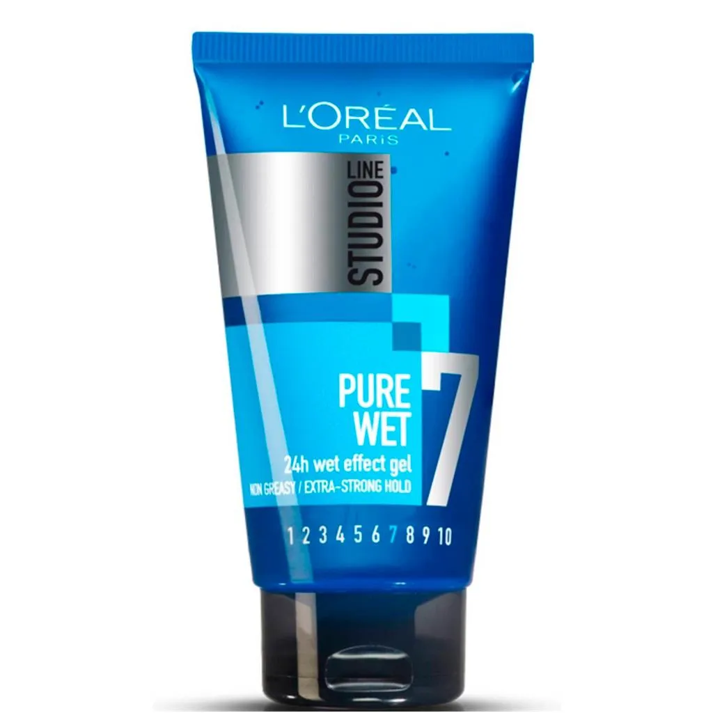 Gel cabelo, wet, efeito molhado