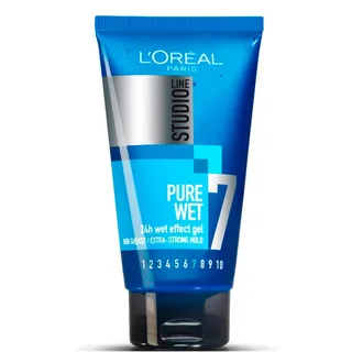 Gel cabelo, wet, efeito molhado Studio Line