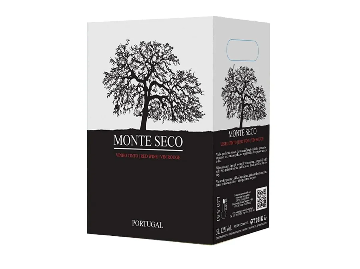 Vinho tinto Monte SECO bag in box 5 L