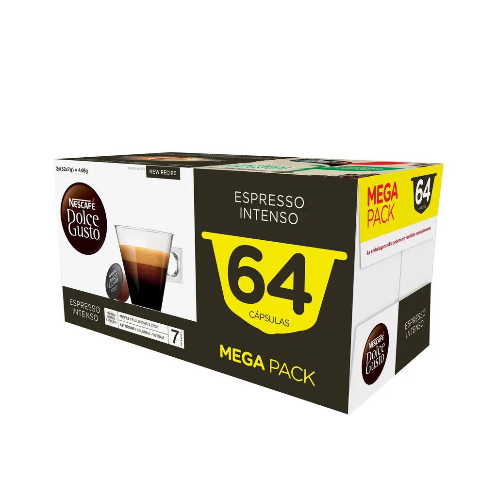 Cápsulas de Café Dolce Gusto Espresso Intenso Mega Pack