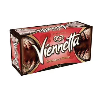 Gelado viennetta morango, embalagem de 650 ml Olá