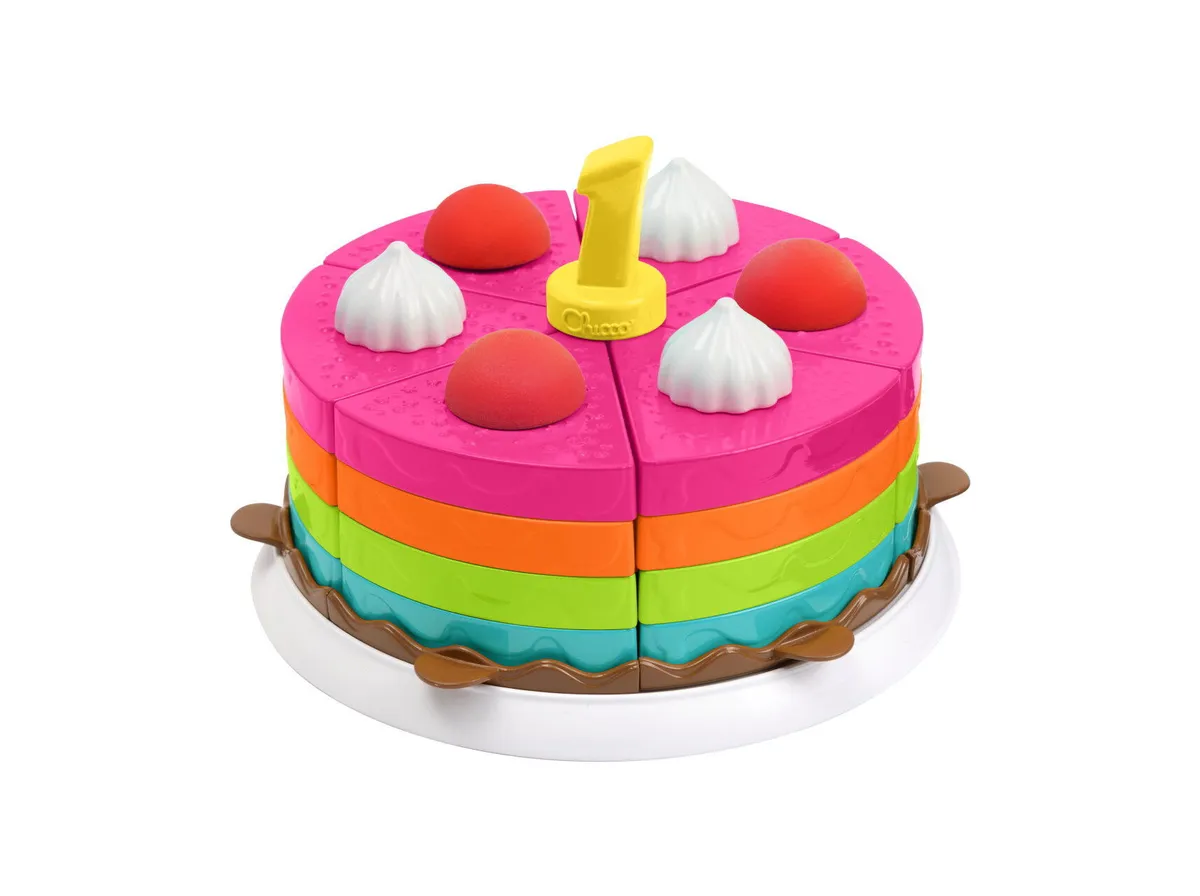 Bolo arco iris Chicco