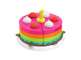 bolo arco iris chicco