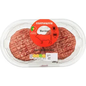 Hambúrguer de Bovino Continente