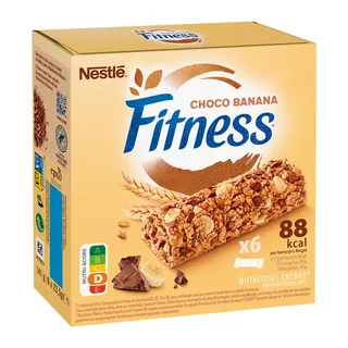 Barras de Cereais Chocolate e Banana Fitness