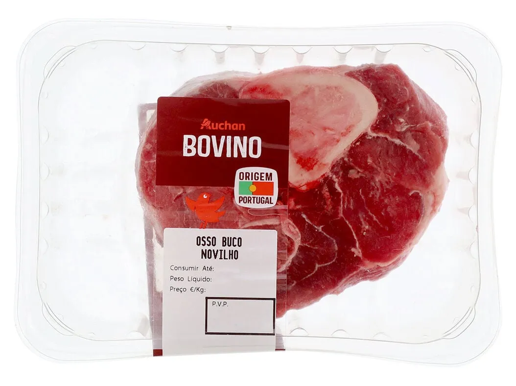 Osso buco de bovino Auchan kg