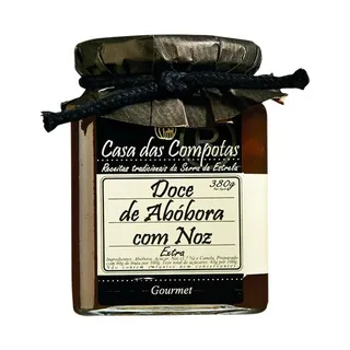 Doce de Abóbora com Noz 380 g Casa das Compotas