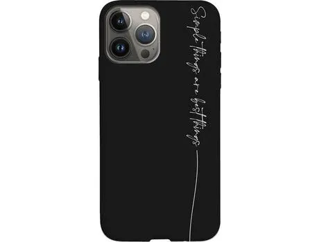 Capa Apple 14 SBS Simple Black