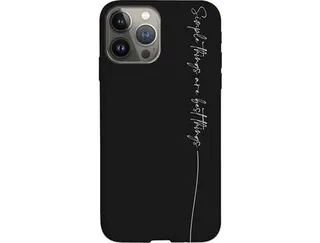 Capa Apple 14 SBS Simple Black