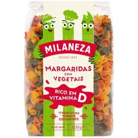Massa Margaridas com Vegetais Milaneza