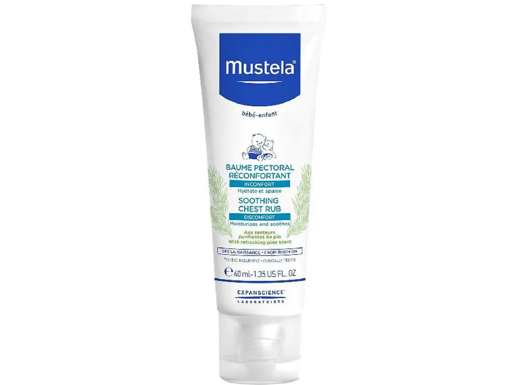 Bálsamo Mustela peitoral reconfortante 40 ml