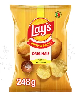 Batatas Fritas Lisa com Sal Lay's