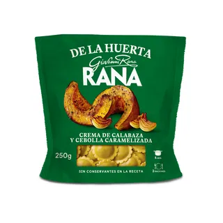 Ravioli de Abóbora e Cebola Caramelizada Rana