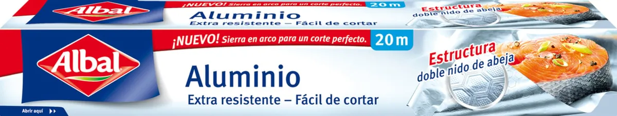 Papel alumínio Albal 20 m
