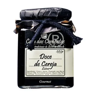 Doce de Cereja 380 g Casa das Compotas