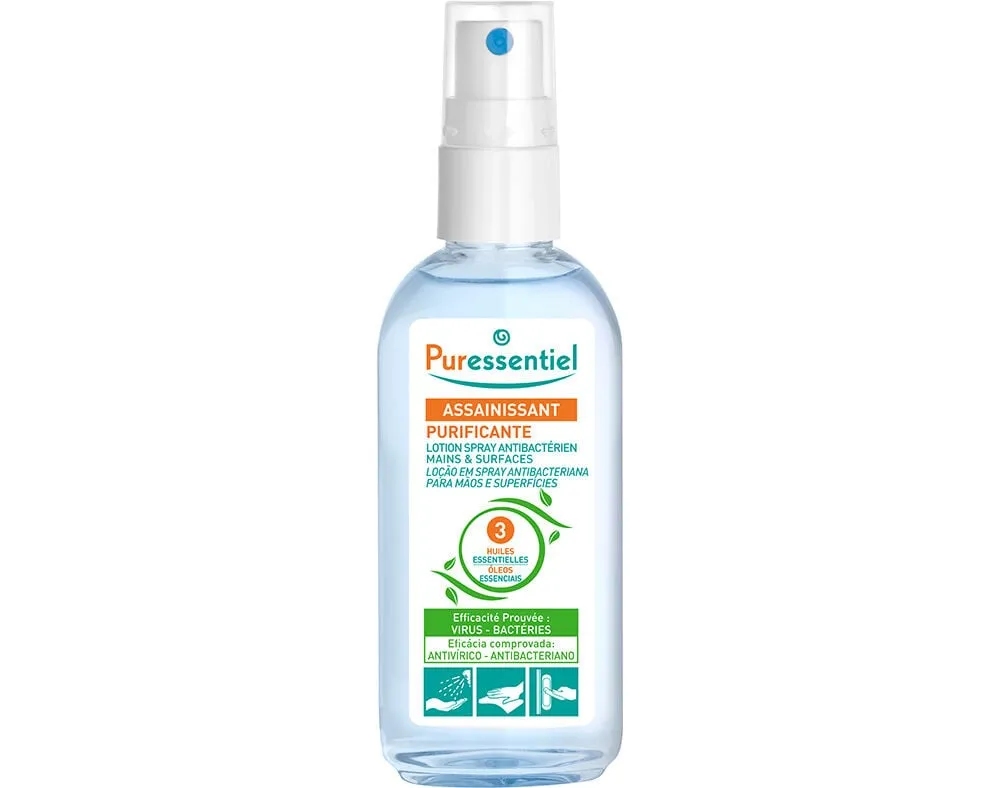 Loção Puressentiel antibacteriana 80 ml
