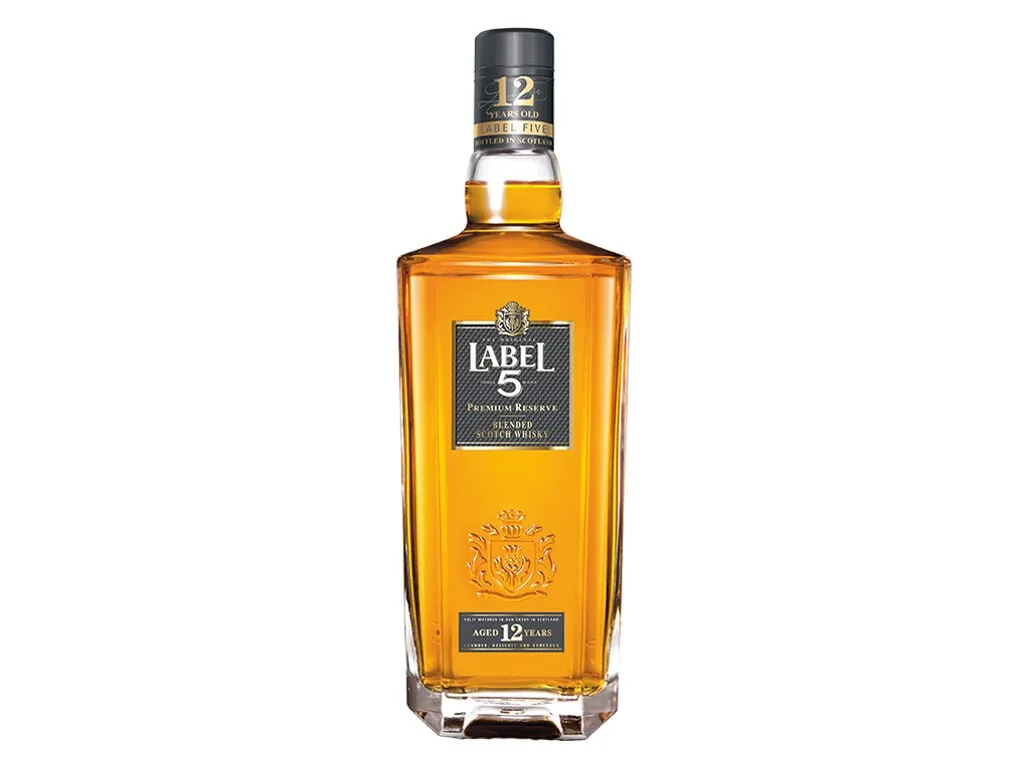 Whisky Label 5 blended 12 anos 0,70 L