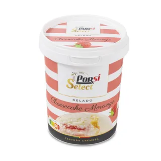 Gelado Cheesecake de Morango 450ml PorSi Select