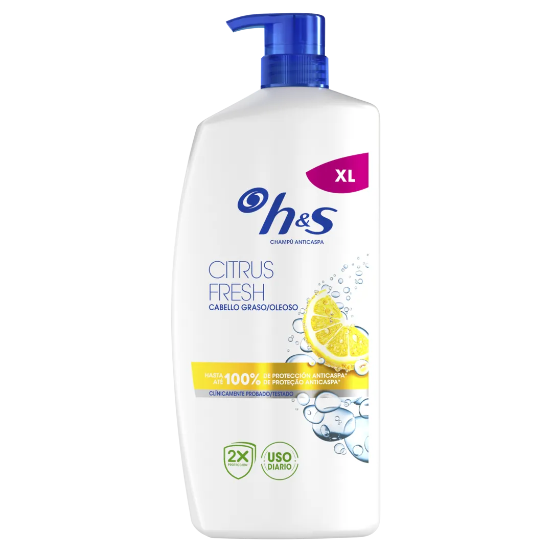 Champô Anticaspa Citrus Fresh