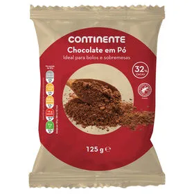 Chocolate em Pó Continente