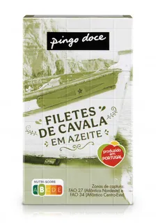 Filetes Cavala em Azeite Pingo Doce