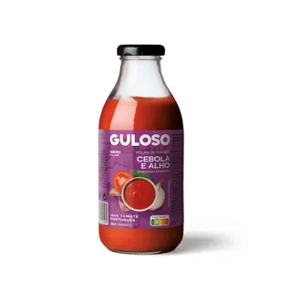 Polpa de Tomate com Cebola e Alho Guloso