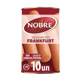 Salsichas Frankfurt em Lata Nobre
