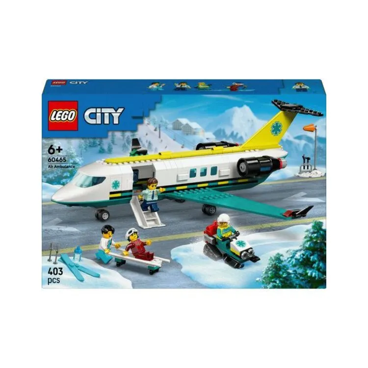LEGO AVIAO AMBULANCIA 60465