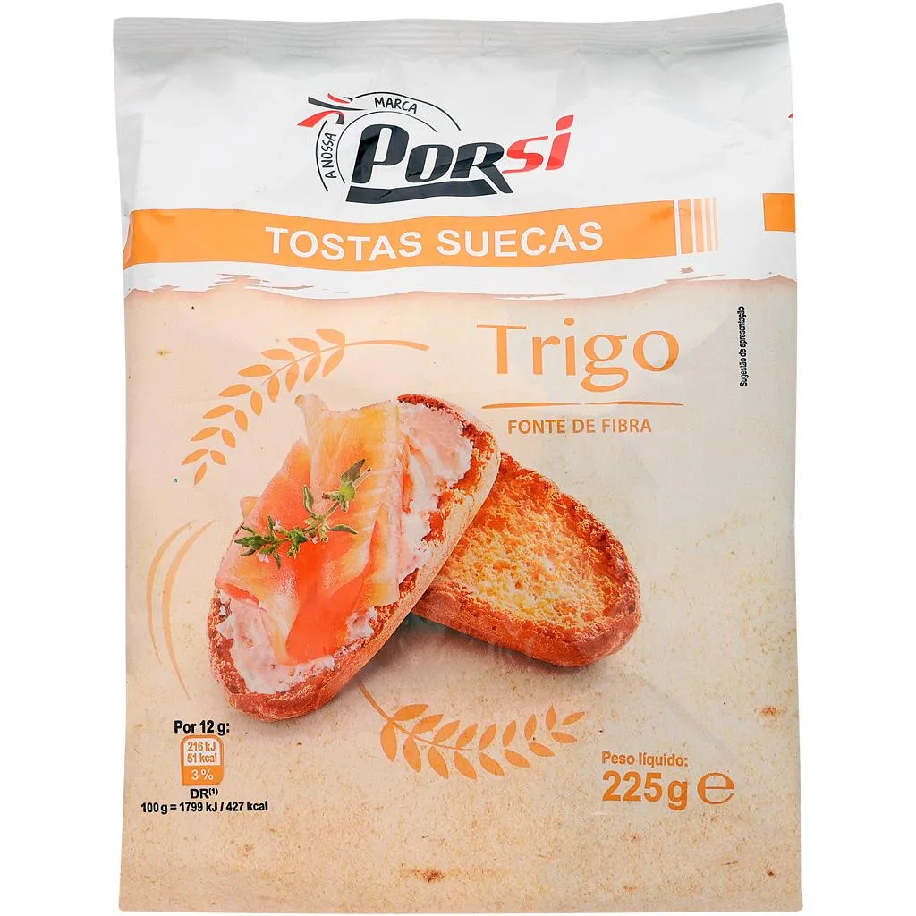Tostas Suecas de Trigo 225g