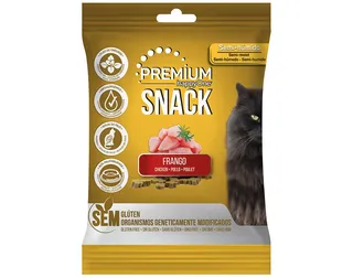 Snack para gato Happyone Premium com frango 50 g