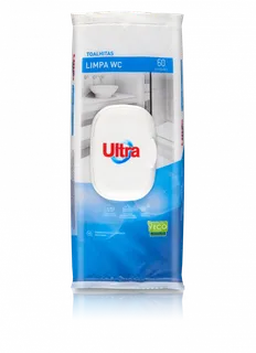 Toalhitas Limpeza WC Ultra