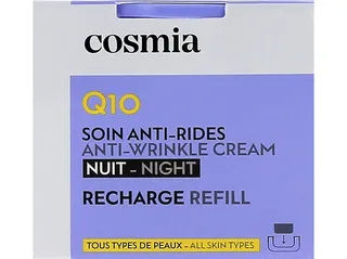 Creme rosto antirrugas Cosmia recarga q10 noite 50 ml