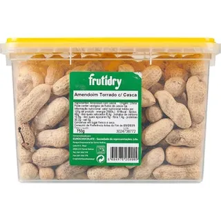 Amendoim Torrado Com Casca embalagem 750 g - Frutidry