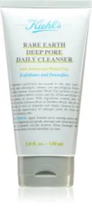 Kiehl's Rare Earth Deep Pore Daily Cleanser creme de limpeza desintoxicante fechar os poros 150 ml
