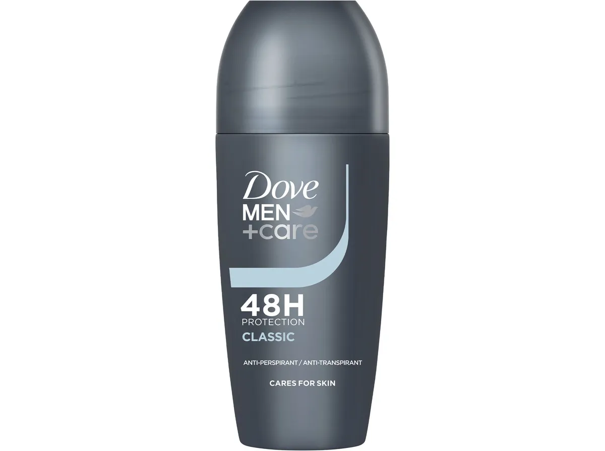 Desodorizante roll-on DOVE MEN classic 48h 50 ml