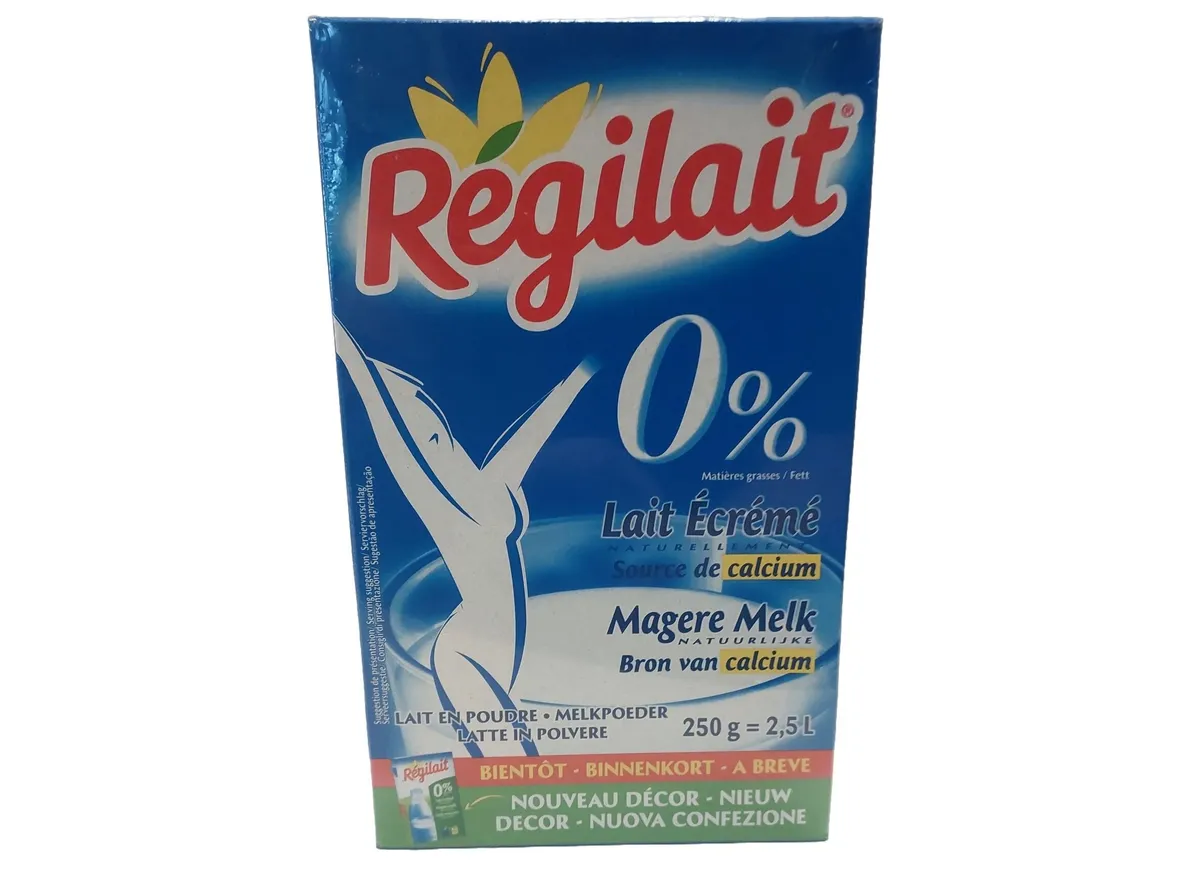 Leite em pó Régilait magro 250 g