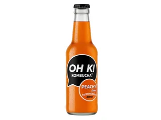 Kombucha bio OH K!! peachy (pêssego) 330 ml