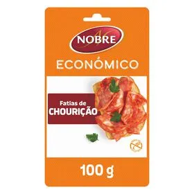 Chourição Sabor Suave Fatiado Nobre