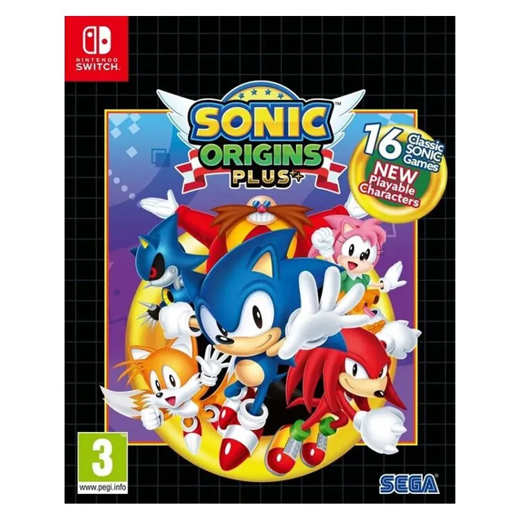JOGO SWITCH SONIC ORIGINS PLUS