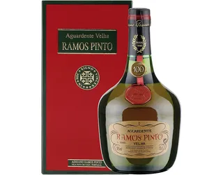 Aguardente velha Ramos Pinto caixa de cartao 0,70 L