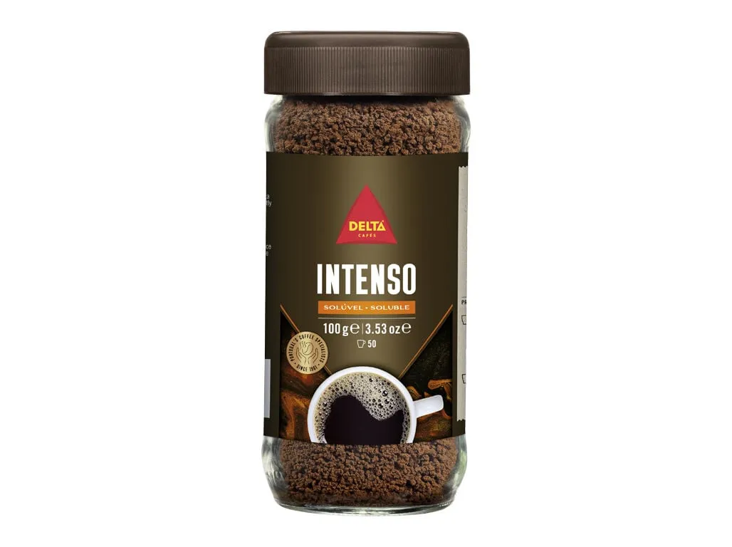 Café Delta solúvel intenso 100 g