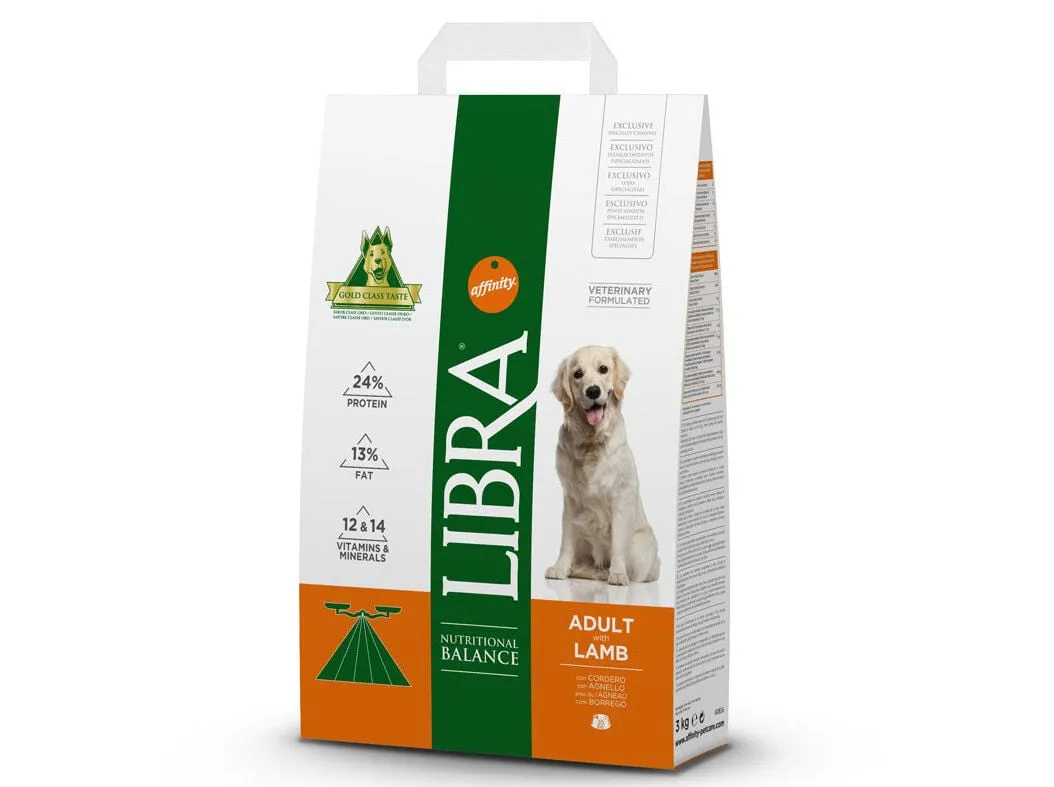 Ração para cão adulto Libra com borrego 3 kg