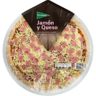 Pizza de Fiambre e Queijo embalagem 415 g - El Corte Inglés