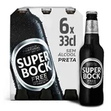 Cerveja sem Álcool Preta Super Bock