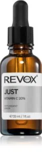 Revox B77 JUST Vitamin C 20% sérum antioxidante com vitamina C 30 ml