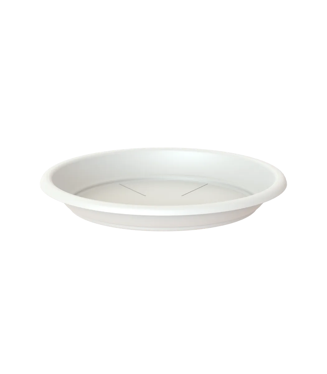 Prato de resina REDONDO D30CM BRANCO
