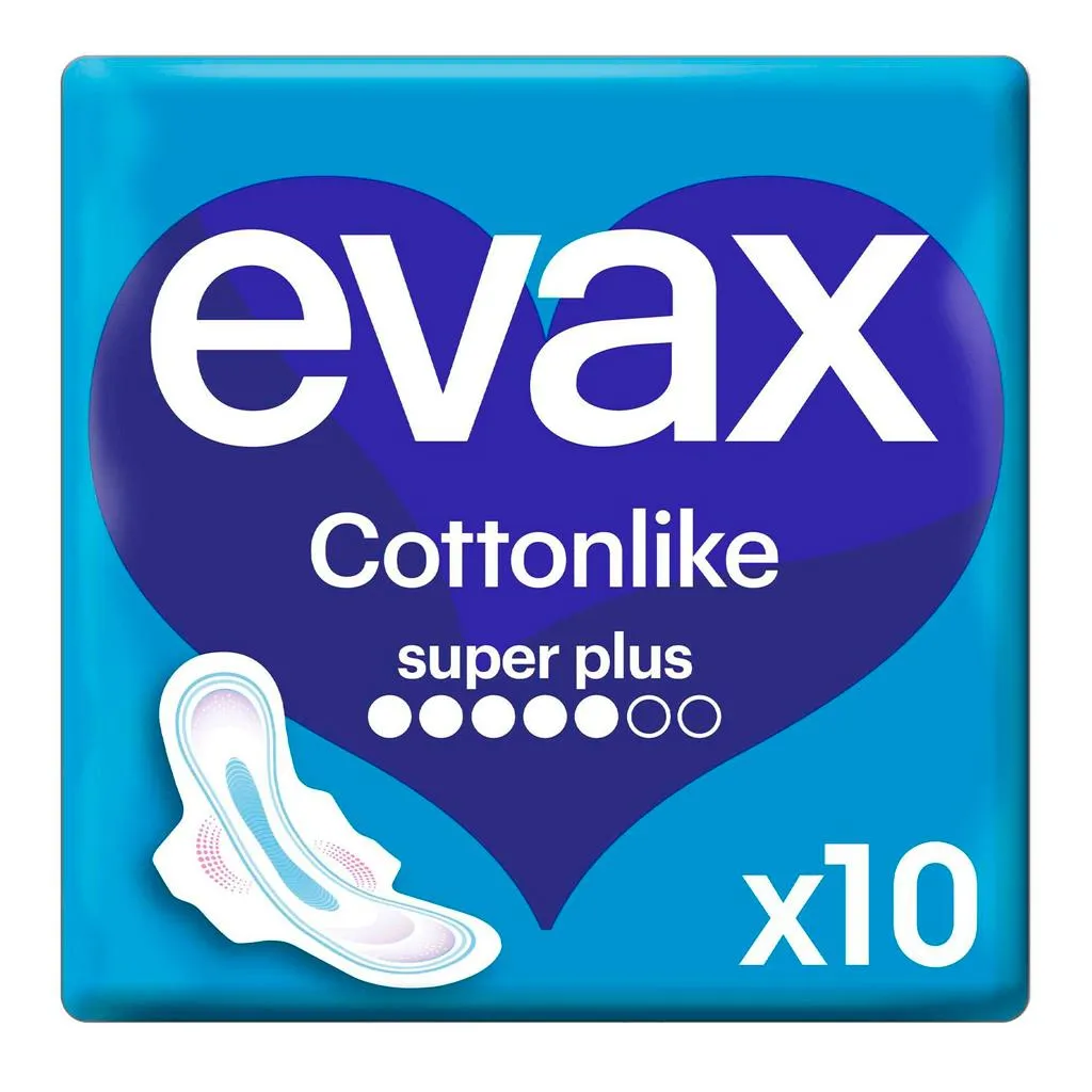 Pensos higiénicos Cottonlike Super Plus Com Abas