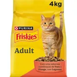 Ração para Gato Adulto Vaca, Frango e Legumes Purina Friskies