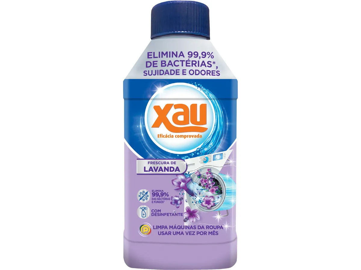 Limpa máquina roupa XAU lavanda 250 ml
